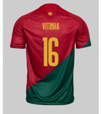 Portugal Vitinha #16 Replika Hjemmebanetrøje VM 2022 Kortærmet